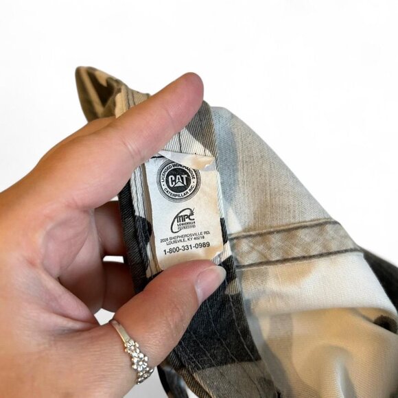 CAT Camo Black White Cotton Baseball hat Cap Alternative Apparel One Size Unisex - Picture 7 of 8